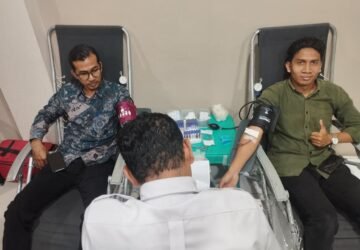 Aksi Donor Darah Tahap III, Amil Baitul Mal Aceh Kumpulkan Darah 54 Kantong