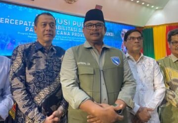 Safrizal: Aceh Masuki Fase Pascabencana Per 1 Agustus, Disampaikan di Hadapan Rektor PTN Se-Aceh
