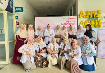 IMD dan Kolostrum Selamatkan Bayi Sejak Detik Pertama, AIMI Aceh Edukasi Keluarga di RSUDZA