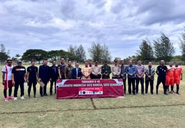 Wakili Illiza, Kadispora Buka Turnamen Sepakbola Eksekutif U-45 Antar Kecamatan Se-Banda Aceh