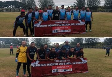 Meuraxa Tahan Imbang Jaya Baru 1-1 pada Laga Pembuka Grup B Turnamen Sepakbola Eksekutif U-45