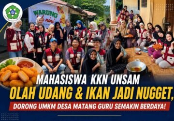 Mahasiswa KKN Unsam Olah Udang dan Ikan Jadi Nugget