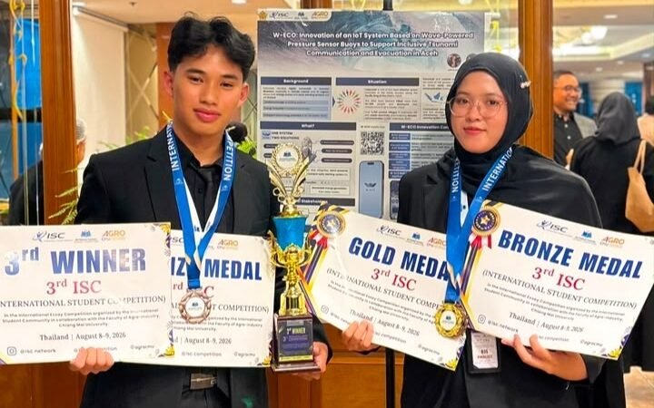 Mahasiswa USK Raih 4 Penghargaan di Kompetisi Esai Internasional Thailand