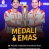 Dian Ramadhani Mukti Cetak Sejarah, Putri Aceh Pertama yang Raih Juara Dunia Bulu Tangkis Junior